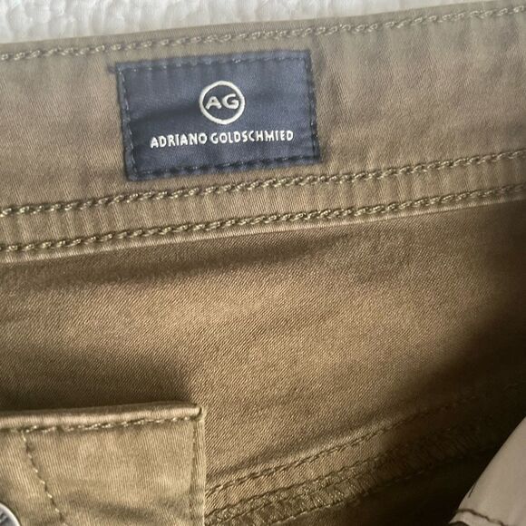 Adriano Goldschmied The Graduate Tailored Leg Men's Green Pants size 32 X 29 - Picture 10 of 11